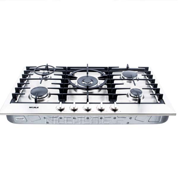 اجاق گاز صفحه ای نیک کالا مدل 202 SGH استیل